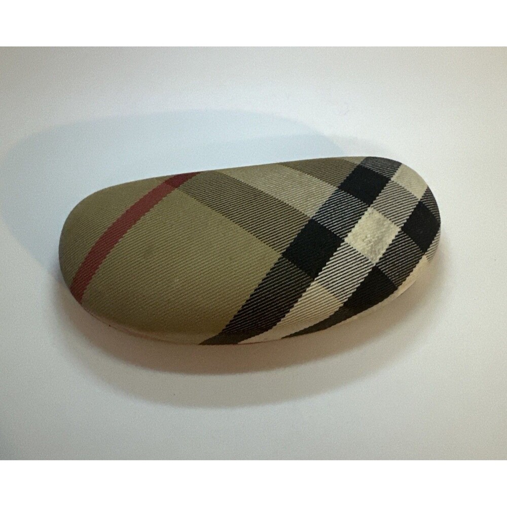 Burberry Nova Check Plaid Unisex Sunglasses Hard Case Italy